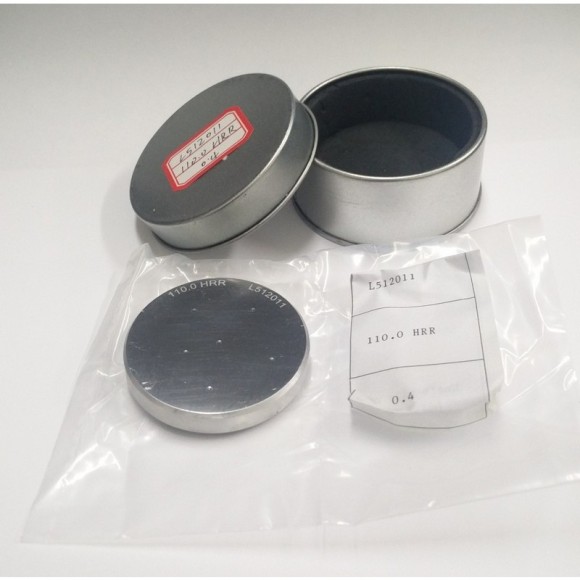 Мера твёрдости Роквелла эталонная HRR: 105...115 Мера твёрдости Роквелла эталонная HRR: 105...115