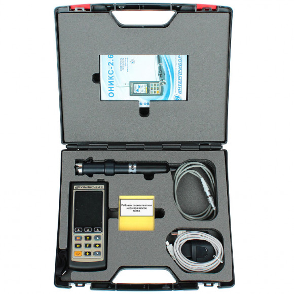 Электронный склерометр (измеритель прочности бетона) ОНИКС-2.5 Электронный склерометр (измеритель прочности бетона) ОНИКС-2.5