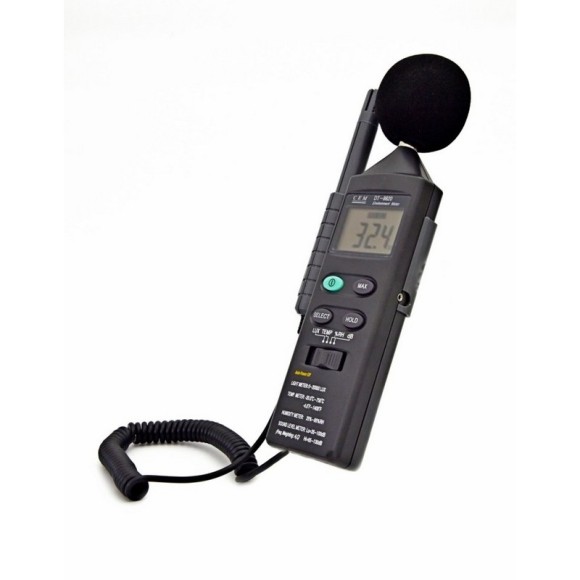 DT-8820 Измеритель параметров окружающей среды 4в1 DT-8820 Измеритель параметров окружающей среды 4в1