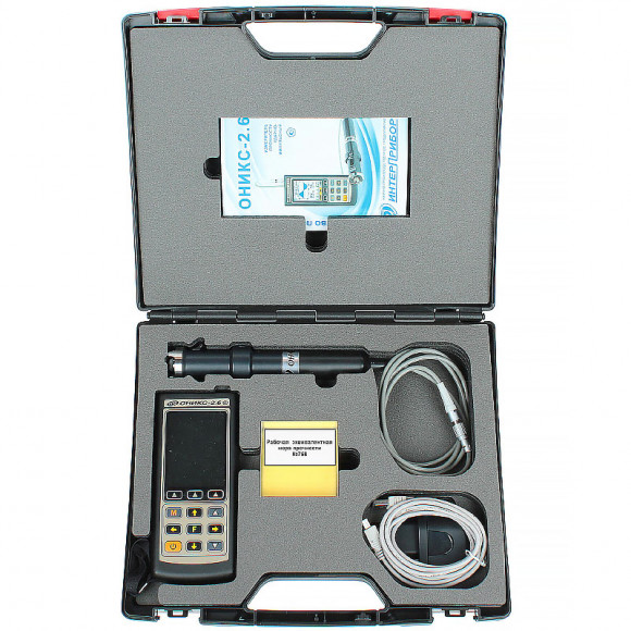 Электронный склерометр (измеритель прочности бетона) ОНИКС-2.6