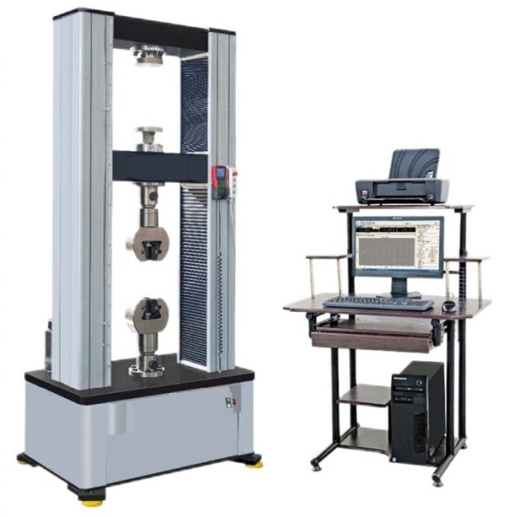 Машина испытательная универсальная электромеханическая двухколонная 200 кН с компьютерным управлением ТММ-200-А-0.5