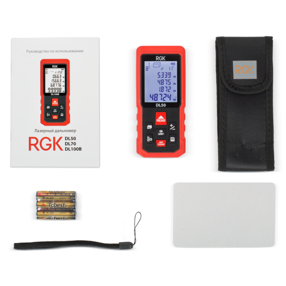 Лазерный дальномер RGK DL50