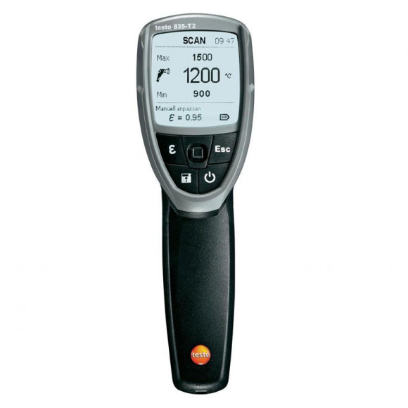 Высокотемпературный ИК-термометр с 4-х точечным лазерным целеуказателем testo 835-T2