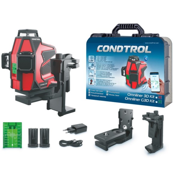 Лазерный нивелир CONDTROL OMNILINER G3D KIT
