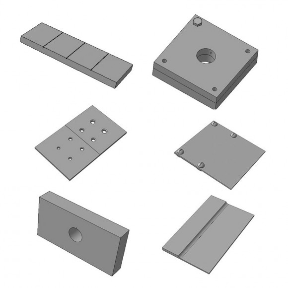 Контрольные образцы для авиационной техники фирм Boeing и Airbus Контрольные образцы для авиационной техники фирм Boeing и Airbus