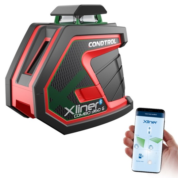 Лазерный нивелир CONDTROL XLINER COMBO 360G