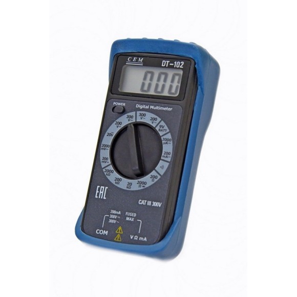 DT-102 Мультиметр цифровой DT-102 Мультиметр цифровой
