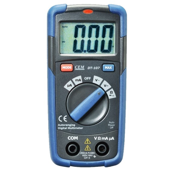 DT-107 Мультиметр цифровой DT-107 Мультиметр цифровой