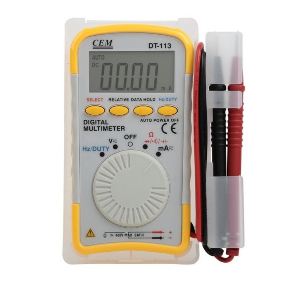 DT-113 Мультиметр цифровой DT-113 Мультиметр цифровой