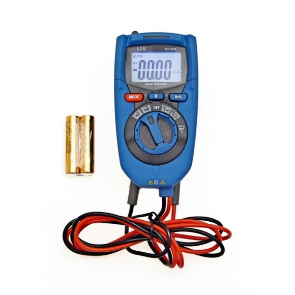 DT-218 Мультиметр цифровой DT-218 Мультиметр цифровой