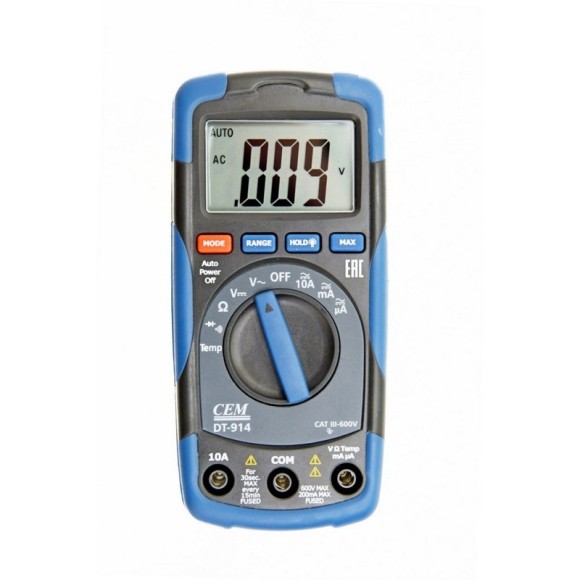 DT-914 Мультиметр цифровой DT-914 Мультиметр цифровой