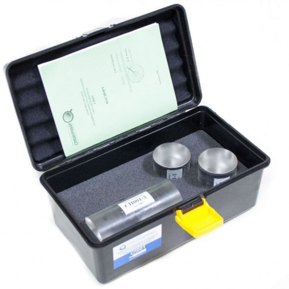 Комплекты образцы толщины и скорости распространения ультразвуковых волн СП001