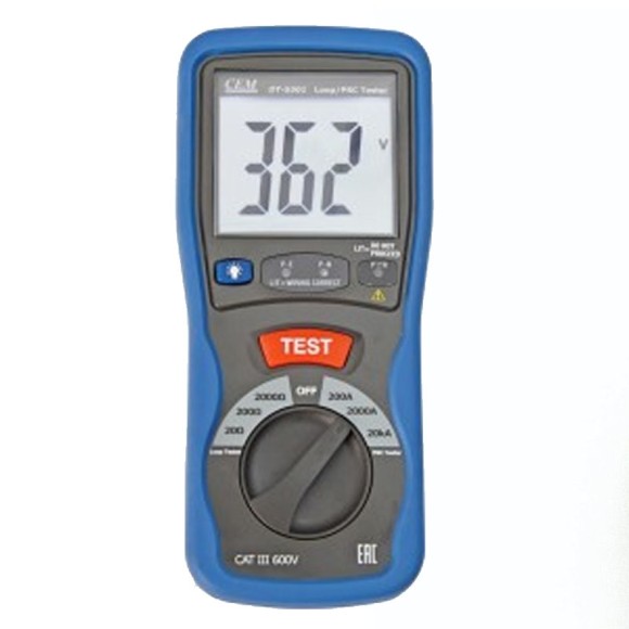 DT-5301 Измеритель сопротивления петли фаза-нуль DT-5301 Измеритель сопротивления петли фаза-нуль