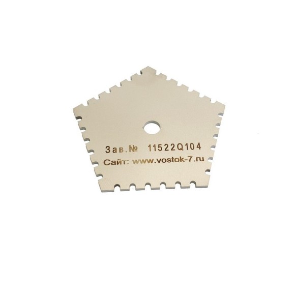 Толщиномер мокрого слоя: гребёнка Толщиномер мокрого слоя: гребёнка