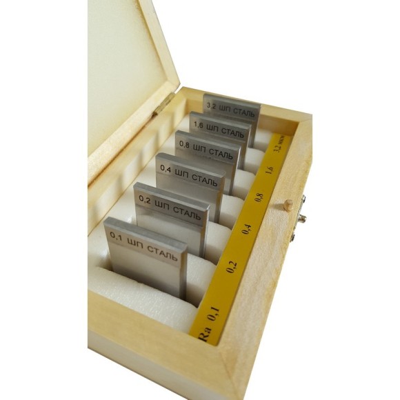 В7-1833 образцы шероховатости поверхности (сравнения) - параметр Ra В7-1833 образцы шероховатости поверхности (сравнения) - параметр Ra