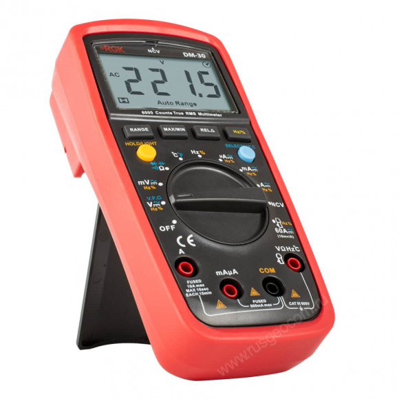 Цифровой мультиметр RGK DM-30 с поверкой