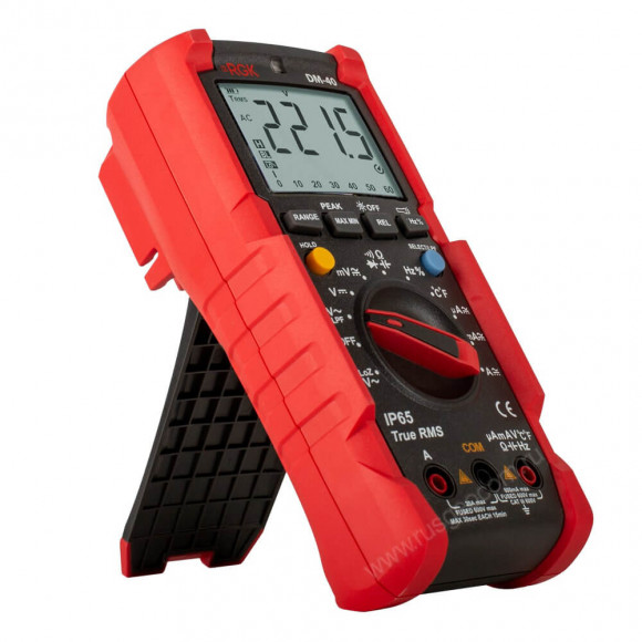 Цифровой мультиметр RGK DM-40 с поверкой