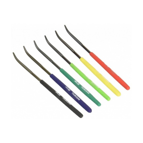 Tsubosan твердомеры царапающие - тарированные напильники (комплект из 6 шт) Tsubosan твердомеры царапающие - тарированные напильники (комплект из 6 шт)