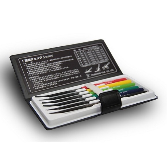 Tsubosan твердомеры царапающие - тарированные напильники (комплект из 6 шт) Tsubosan твердомеры царапающие - тарированные напильники (комплект из 6 шт)