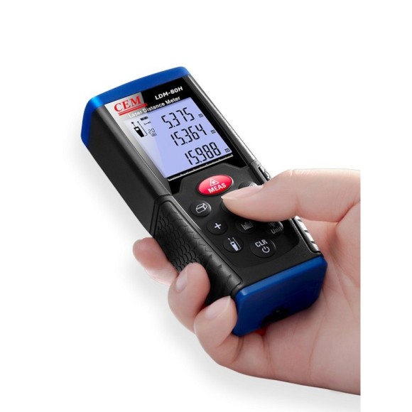 LDM-80H Лазерная рулетка - дальномер LDM-80H Лазерная рулетка - дальномер