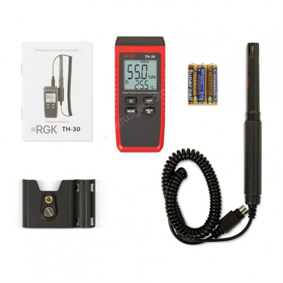 Термогигрометр RGK TH-30 с поверкой Термогигрометр RGK TH-30 с поверкой