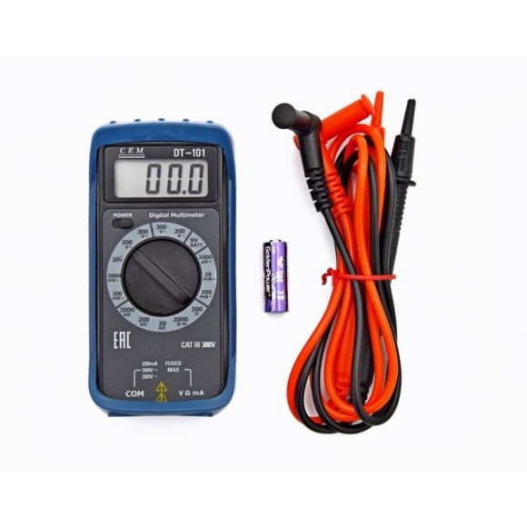 DT-101 Мультиметр цифровой DT-101 Мультиметр цифровой