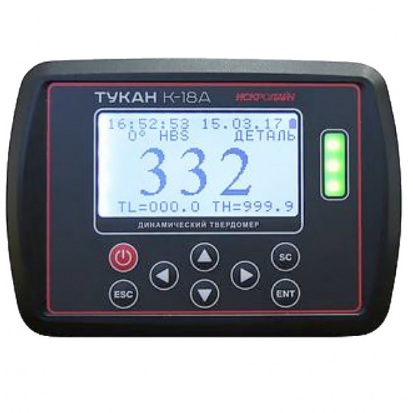 Портативный динамический твердомер Тукан К-18А Портативный динамический твердомер Тукан К-18А