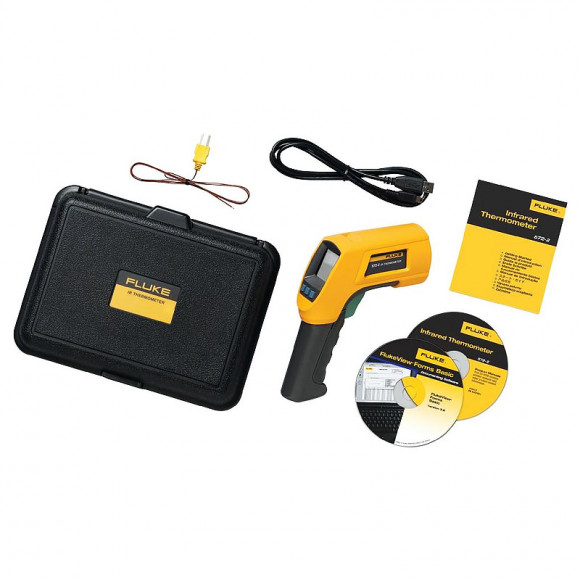 Высокотемпературный инфракрасный термометр Fluke 572-2 Высокотемпературный инфракрасный термометр Fluke 572-2